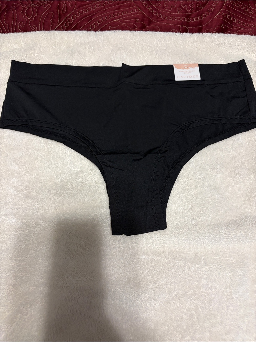 Cacique Black Seamless Hipster